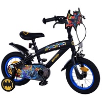 Volare Kinderfahrrad Batman 12 Zoll ohne Rücktrittbremse - Schwarz