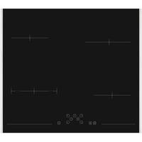 Sharp KH-6V08FT0K-EU Autarkes Kochfeld/Strahlenbeheizt / 60 cm/Seitlicher Edelstahlrahmen /