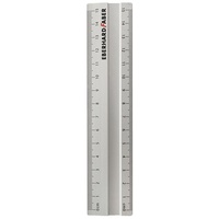 Eberhard Faber Eberhard-Faber Lineal 570008, 15 cm, Aluminium, silber,