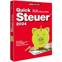 Lexware QuickSteuer 2024 (für Steuerjahr 2023), Private und gewerbliche