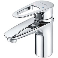Schell Modus e Waschtisch-Einhebelmischer 021800699 Messing verchromt, Hochdruck Mischwasser,