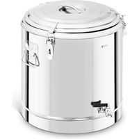 Royal Catering Thermobehälter Edelstahl - 50 L - mit