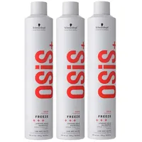 Henkel Schwarzkopf Osis Freeze Strong Hold Hairspray 3x500ml