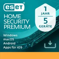 ESET Home Security Premium 2025 5 Geräte 1 Jahr