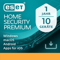 Eset Home Security Premium 10 User, 1 Jahr, ESD