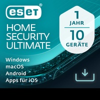 Eset Home Security Ultimate 10 User, 1 Jahr, ESD