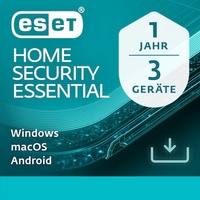 Eset Home Security Essential 3 User, 1 Jahr, ESD