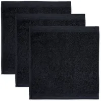 Möve Superwuschel Seiftuch 30 x 30 cm black 3