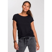 KangaROOS T-Shirt, Kurzarm, figurbetonte Passform, aus Single Jersey KangaROOS