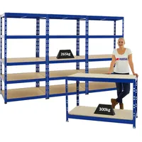 Proregal Mega Deal 3x Schwerlastregal Tiger & 1x Werkbank