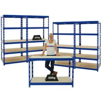 Proregal Mega Deal 4x Schwerlastregal Tiger & 1x Werkbank