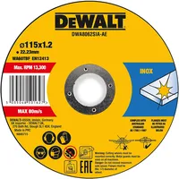 DeWalt High Performance Trennscheibe 115x1,2x22,23mm Inox Typ 41 (flach)