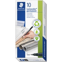 Staedtler Lumocolor, schwarz, F-Spitze Linienbreite ca. 0,6 mm, wisch-