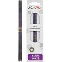 KnitPro J’adore Cubics Nadelspiele 6" (15cm) | 2,25mm