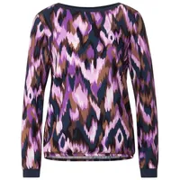 STREET ONE Langarmshirt lila 38 EU