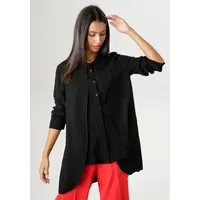 Aniston SELECTED Longbluse ANISTON SELECTED, Damen, Gr. 44, schwarz,