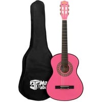 Mad About TIGER MA-CG09, 1/2Klassische Gitarre, Rosa, farbenfrohe Spanische