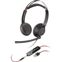 Schwarzkopf Poly Blackwire 5220 Stereo USB-A Office Headset