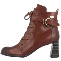 LAURA VITA Boots in Übergrößen Braun MAELEO 03A Marron