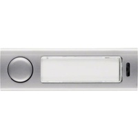 Elcom REH045Y AV2 Ruftaster mit Namensschild, Aluminium
