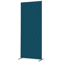 Showdown Displays Showdown Raumteiler 100x200cm Hexagon bl