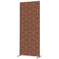 Showdown Displays Raumteiler 100x200cm Hexagon br