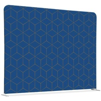 Showdown Displays Raumteiler 150x150cm Hexagon bl/br