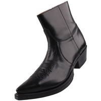 Sendra Herren Stiefeletten 7826 Schwarz - Schwarz