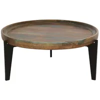 SIT Möbel SIT »FIUME«, Beistelltisch Metall/Altholz -