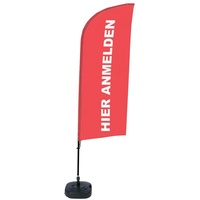 Showdown Displays Showdown Beachflag Hier Anmelden rt deutsch