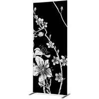 Showdown Displays Showdown Raumteiler 85x200cm Kirschblüte sw