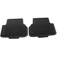 Audi A5 Coupe Gummifußmatten hinten Gummimatten Allwettermatten schwarz 8W7061511