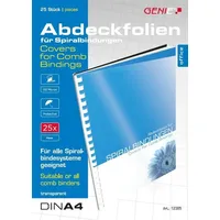 GENIE 12385 Umschlag A4 Transparent 25 Stück(e)