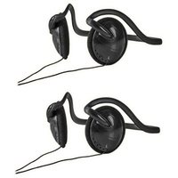 TronicXL 2 Stück Kopfhörer Nackenbügel Stereo Kopfbügel Headphones 3,5mm