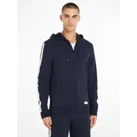 Tommy Hilfiger HWK FZ Hoodie Marine Baumwolle, Large Herren