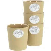 CreaTable Futuro Kaffeetasse 0,5 l Beige 4 St.