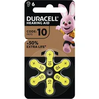 Duracell Hörgerätebatterien Typ 10 (6er-Pack)