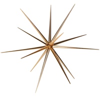 COM-FOUR® Weihnachtsstern zum Hängen - Deko-Stern für die Weihnachtsdekoration