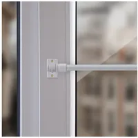 BestLivings Cafehausstange inkl. Klemmträger Weiß / 125-225cm), Gardinenstange 50