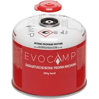 Evocamp 3x Propan Butan Gaskartusche 300g - Schraubkartusche passend