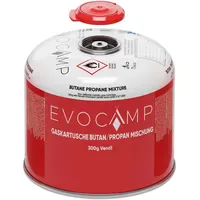 Evocamp 2x Propan Butan Gaskartusche 300g - Schraubkartusche passend