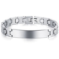 FIRETTI Gliederarmband »Schmuck Geschenk Classic Steel«, silberfarben