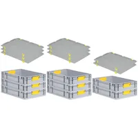 Proregal Spar Set 8x Eurobox Nextgen Color Mit Auflagedeckel