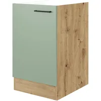 Flex-Well Exclusiv Spülenschrank SPU 50 Cara 50 cm Schilfgrün