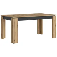 Sconto Esstisch Corte 160/200 x 90 cm Holzoptik Braun