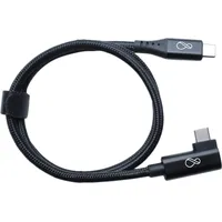 Bachmann Ochno USB-C Kabel gewinkelt 0,7m schwarz