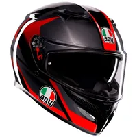AGV K3 Striga Schwarz/Grau/Rot XL