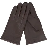 Strellson Handschuhe Leder dark brown Braun Herren