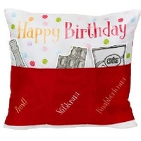 Hergo Creation Sofahelden Happy Birthday rot