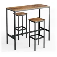 Vicco Bartisch-Set Fyrk, 120 x 50 cm mit 2